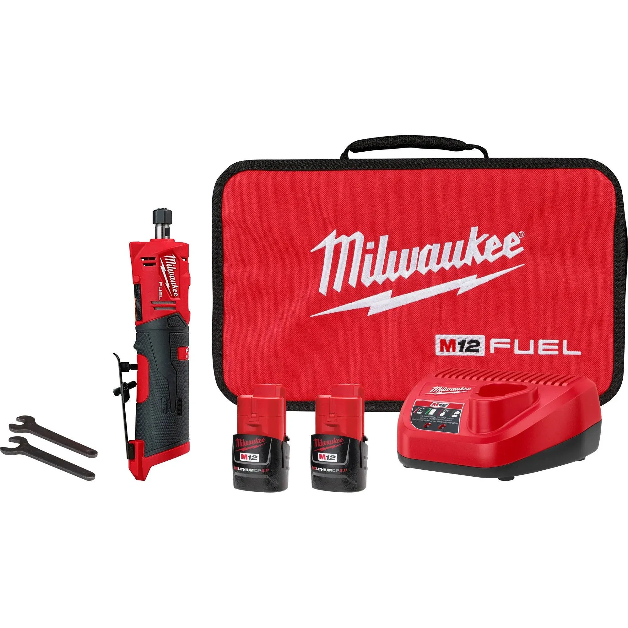 M12 FUEL 12V Lithium-Ion Brushless Cordless 1/4 in. Straight Die Grinder (Tool-Only)