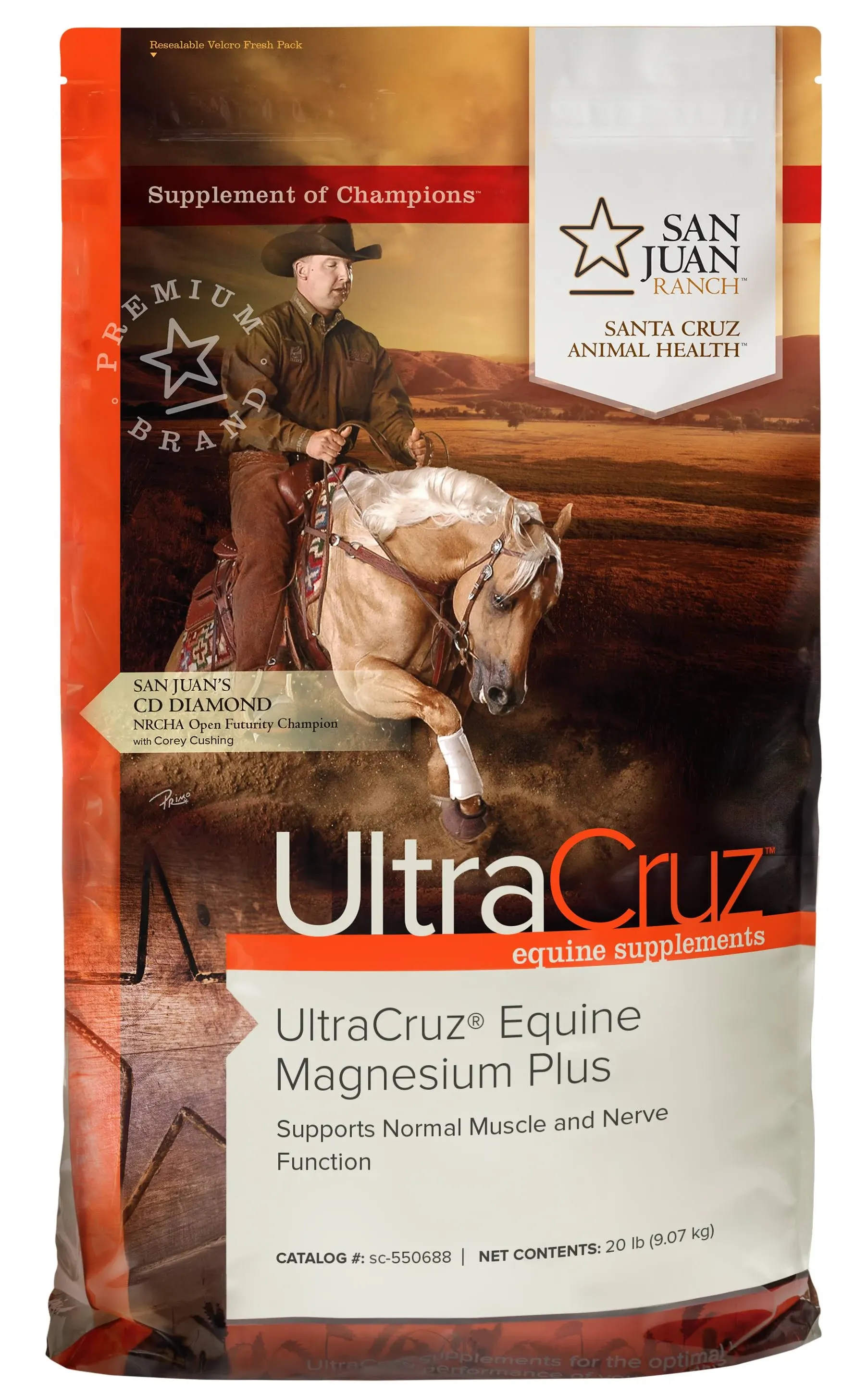 UltraCruz Equine Magnesium Plus, 10 lb