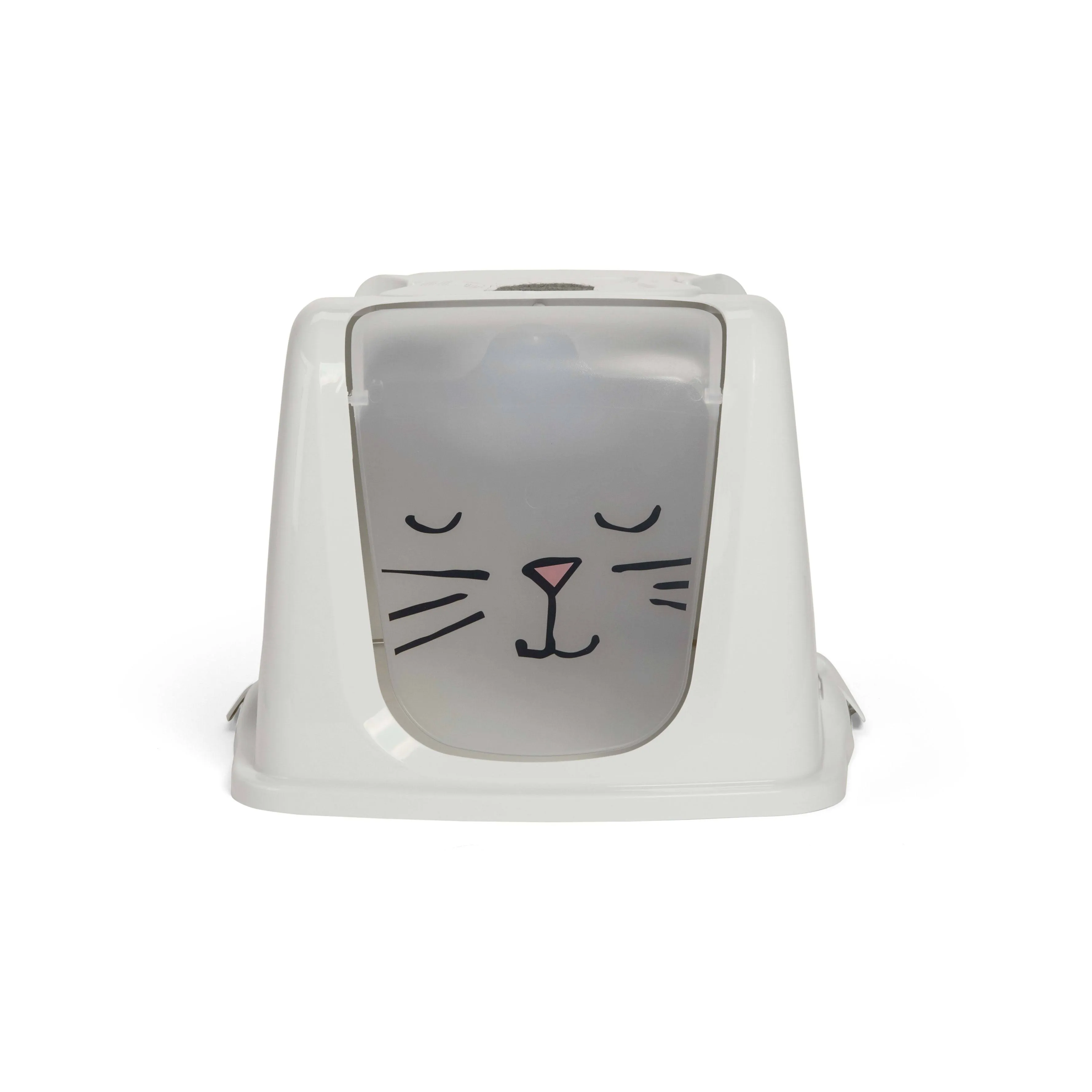 So Phresh Look at Meow Cat Litter Box Privacy Hood, Large