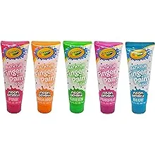 Crayola Neon Bright Bathtub Finger Paint Soap (Set Of 5)