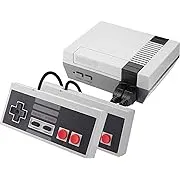 Classic Retro Game Console, AV Output 8-bit NES Video Game System Built-in 620 Games with 2 Classic Controllers