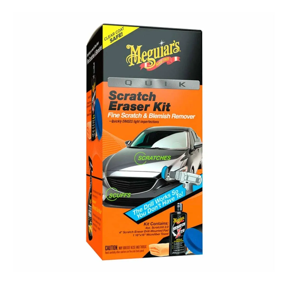 Meguiars Scratch Eraser Kit, Quik