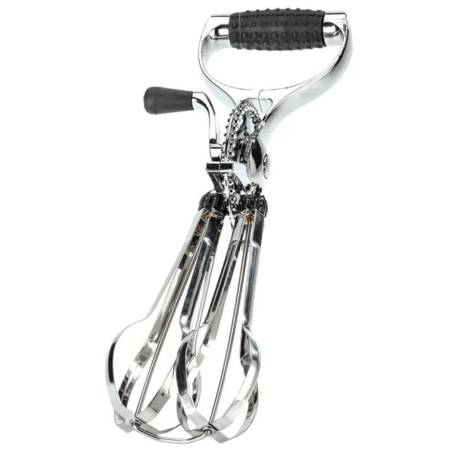 Hand Held Egg Beater, Made of Durable Stainless Steel - Measures 13" Long x 4" Wide, by Home Marketplace