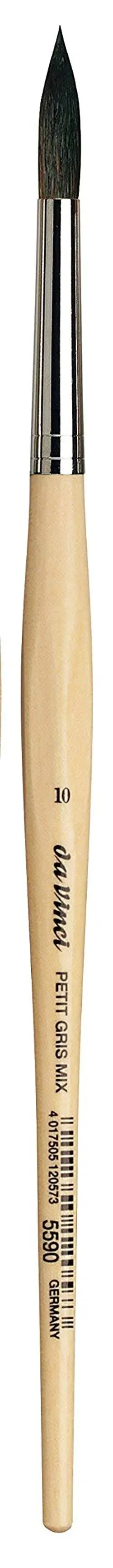 Da Vinci Brush Petit Gris Mix Watercolor Brush, Round, 10