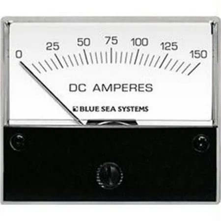 Blue Sea 8018 DC Analog Ammeter - 2-3/4 Face, 0-150 Amperes DC