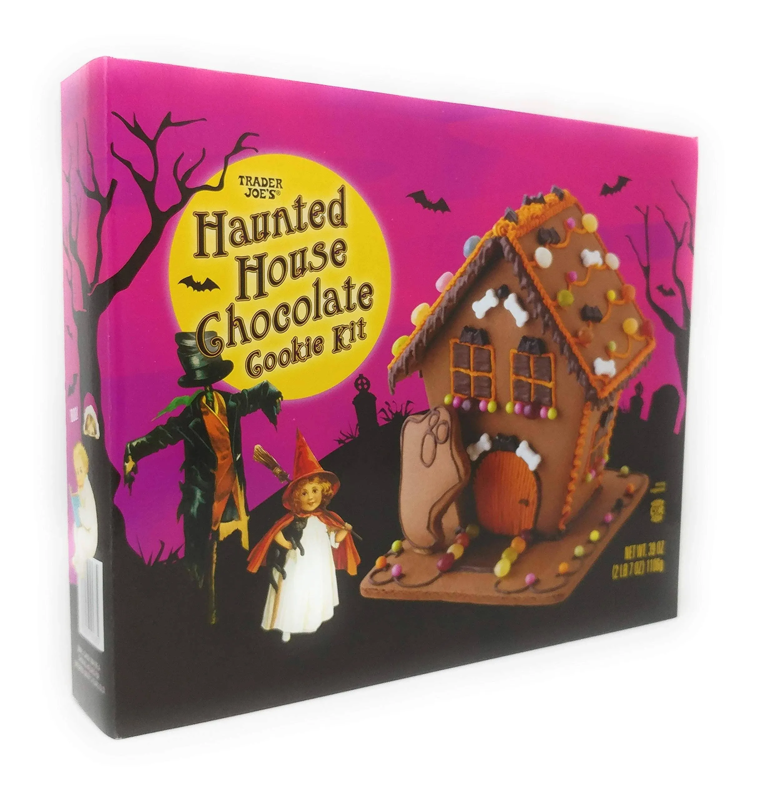 Trader Joes Halloween Haunted House Cookie Kit