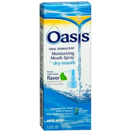 Oasis Oasis Moisturizing Mouth Spray Mild Mintpack of 2