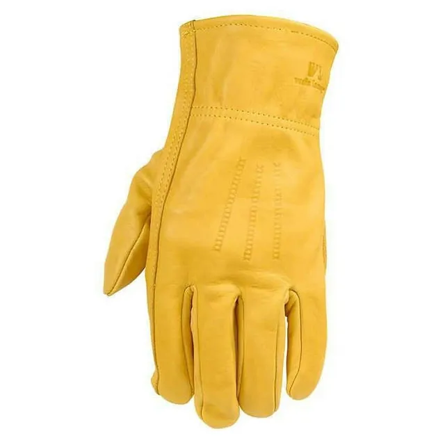 Wells Lamont Leather Premium Work Gloves 3 Pair Pack