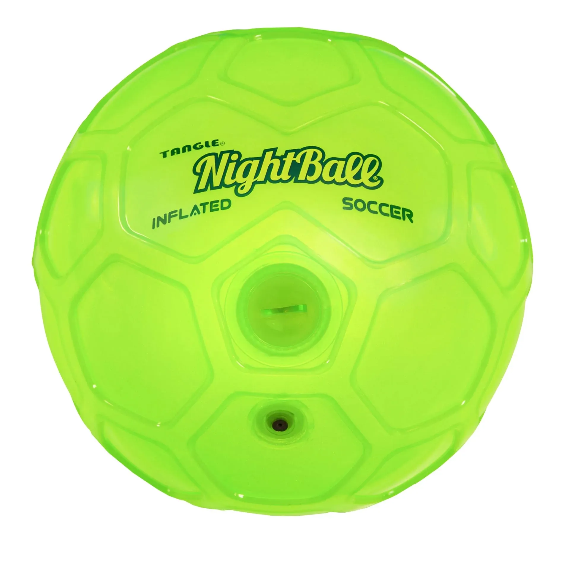 Tangle NightBall Soccer Ball Green