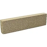 WARE Single Wide Corrugated Replacement Scratcher Pads for Cats (2-pack) - Catnip Included