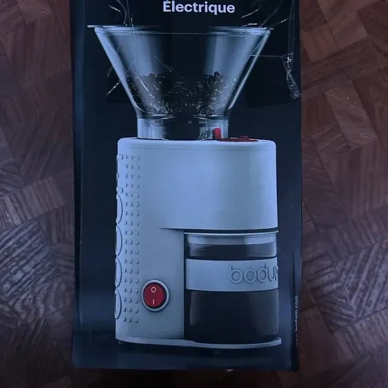 Bodum Bistro Electric Coffee Grinder - New Home | Color: Black