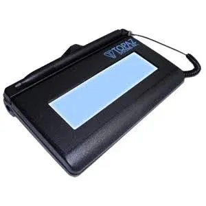 Topaz T-L462 SignatureGem LCD 1x5 Signature Pad, Virtual Serial via USB, Backlit