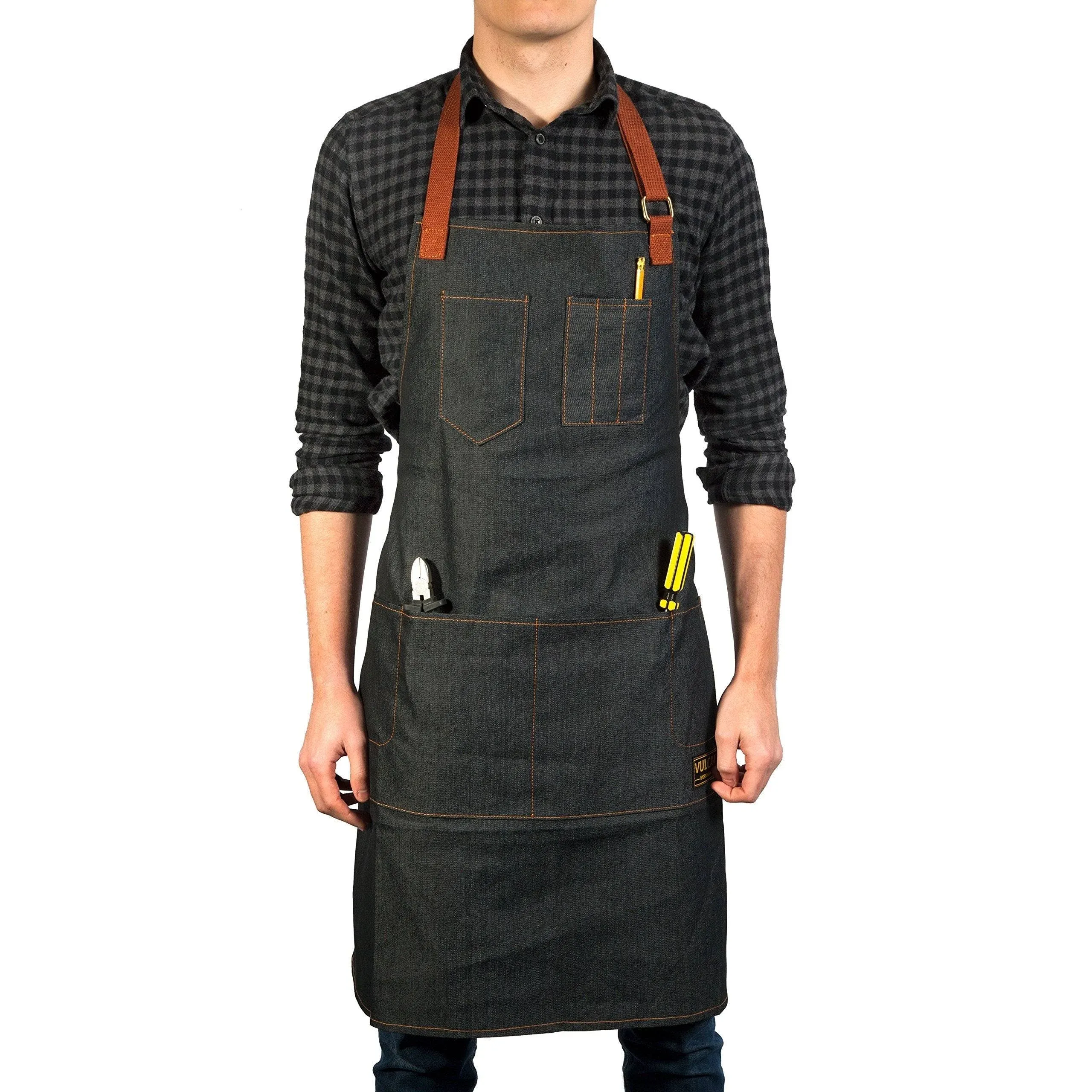 Utility Apron Multi-use Shop Apron With Pockets