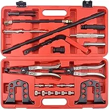 Cylinder Head Service Tool Set Valve Spring Compressor Removal Installer Kit