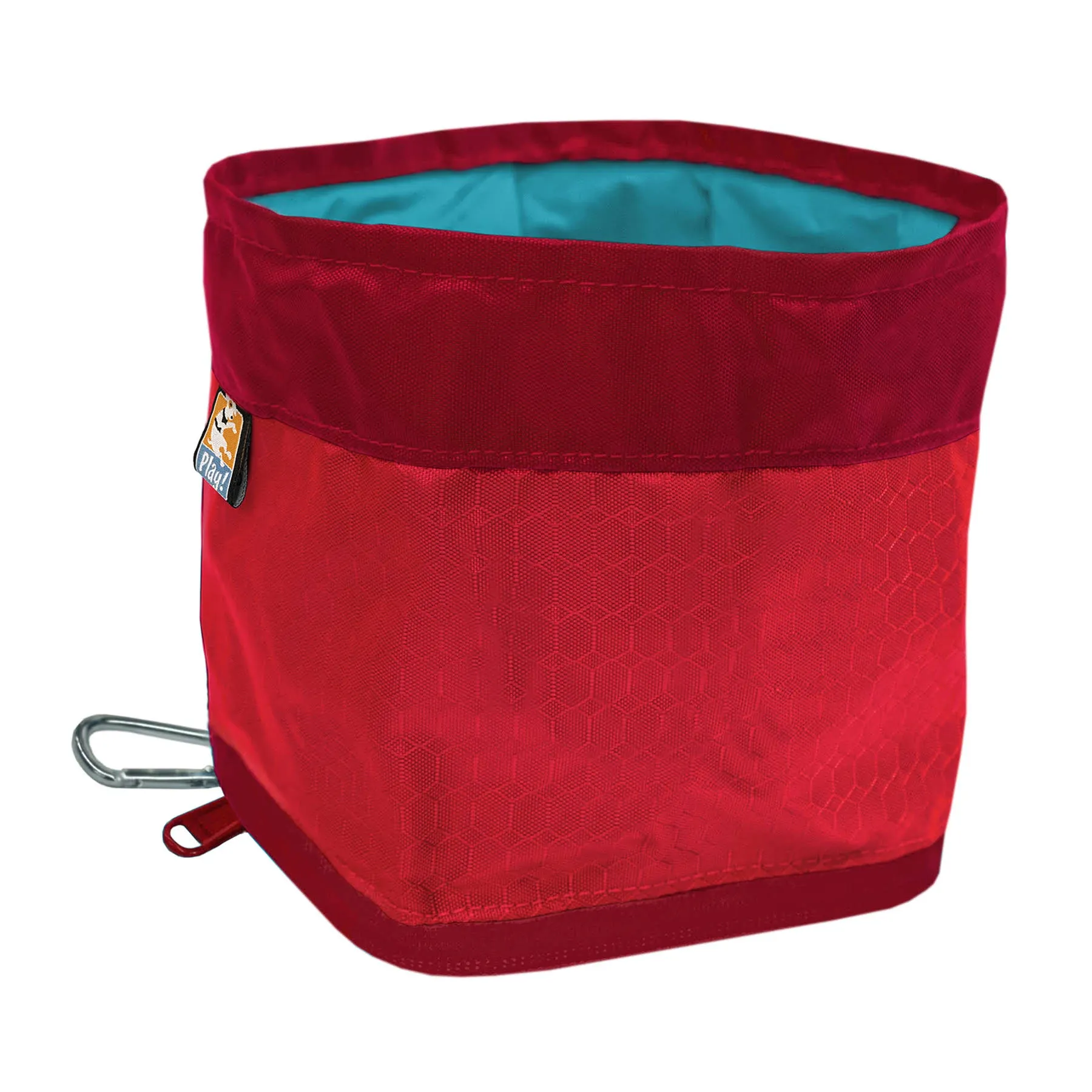 Kurgo Zippy Travel Bowl Barn Red 