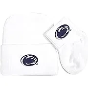 Penn State Nittany Lions Newborn Baby Knit Cap and Socks Set