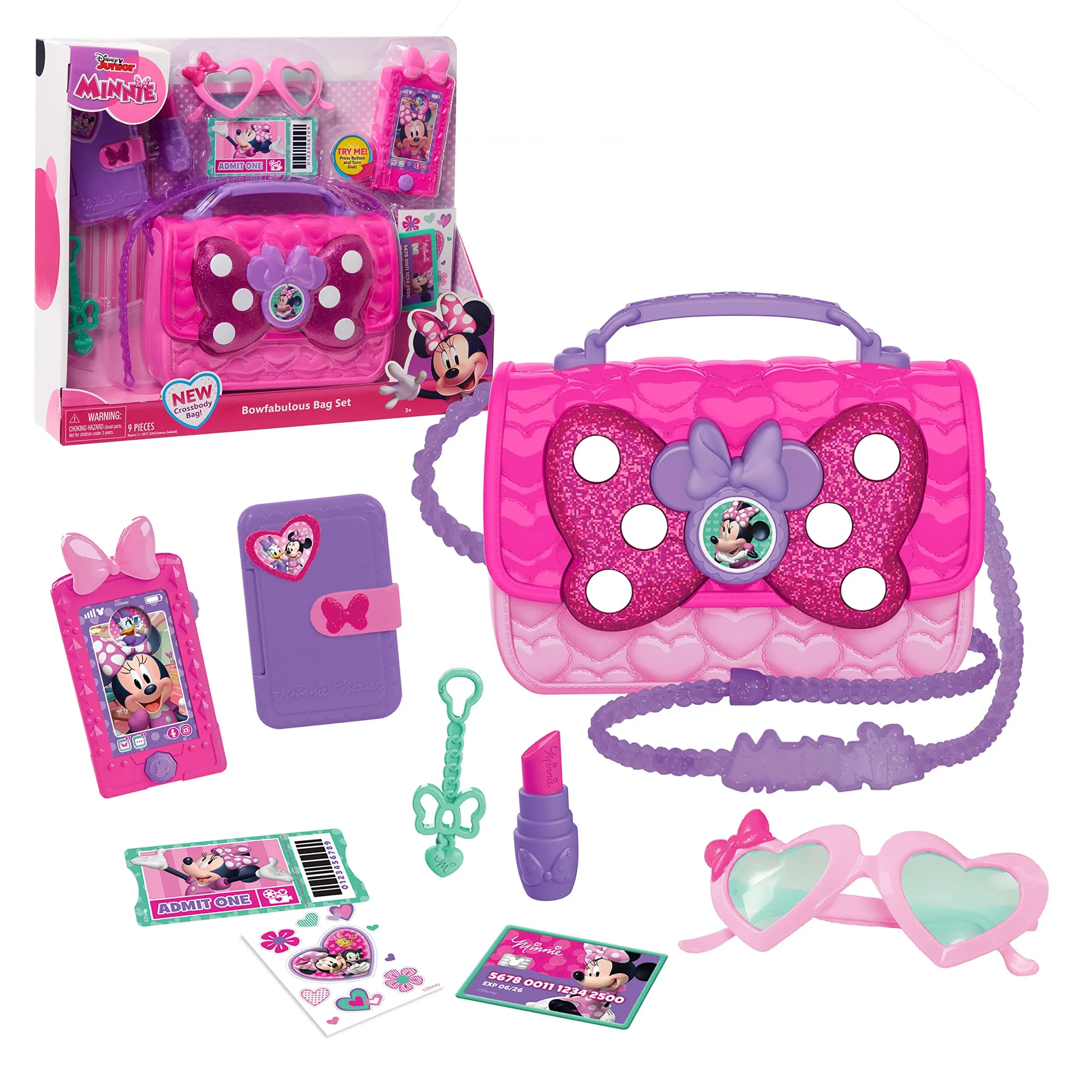 Disney Junior Minnie Mouse Happy Helpers Bag Set