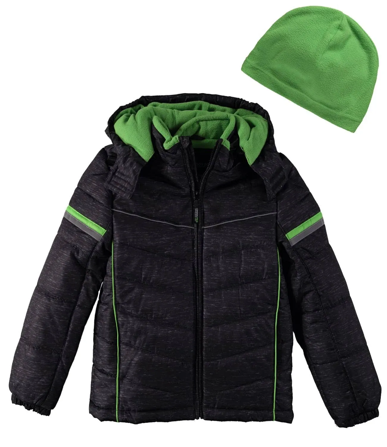 London Fog Boys' Big Active Puffer Jacket Winter Coat