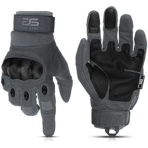 Glove Station The Combat Motorcycle Gloves - Tactical Gloves with Touchscreen for Outdoor Sports, BMX, Dirt Bike and Cycling