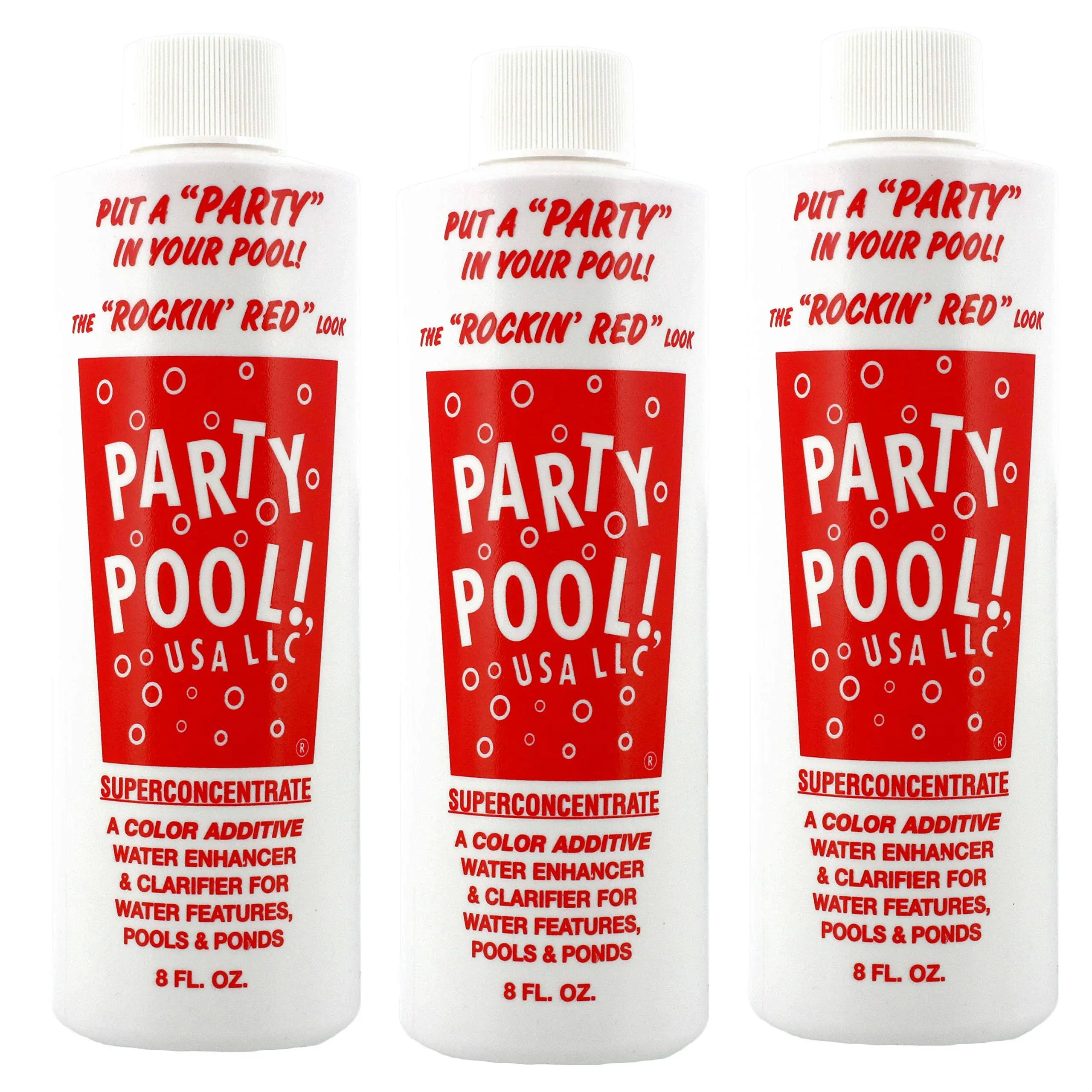 Party Pool LLC Blue Lagoon Party Pool Color, 8 Ounces