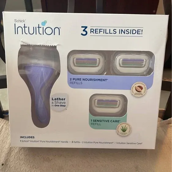 Schick Intuition Razor Set - New