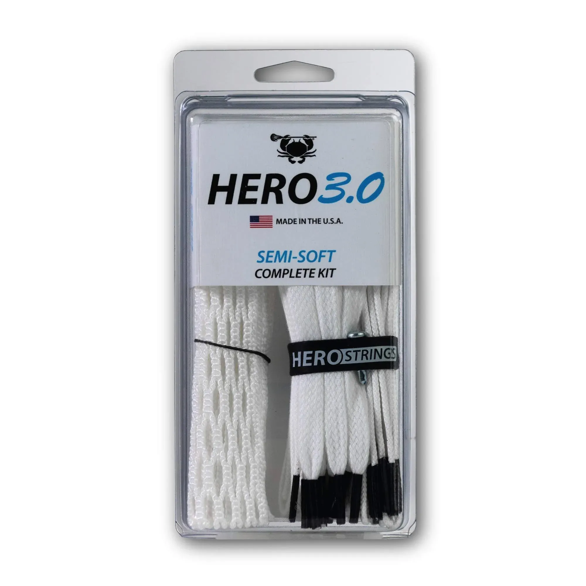 ECD Hero 3.0 Semi-soft Lacrosse Complete Kit