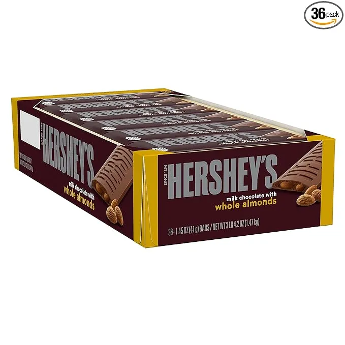 HERSHEY'S Milk Chocolate Almonds