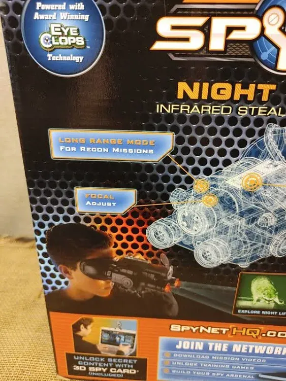 Spy Net Night Vision Infrared Stealth Binoculars