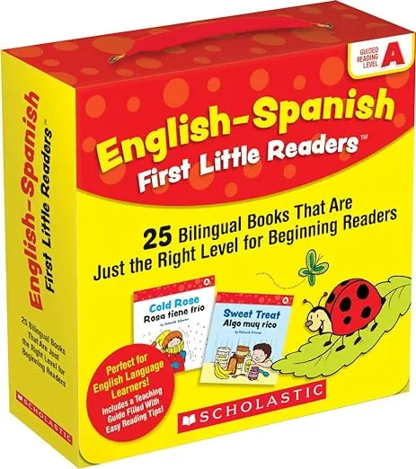 English-Spanish First Little Readers: Guided Reading Level A (Parent Pack): 25 Bilingual Books That are Just the Right Level for Beginning Readers