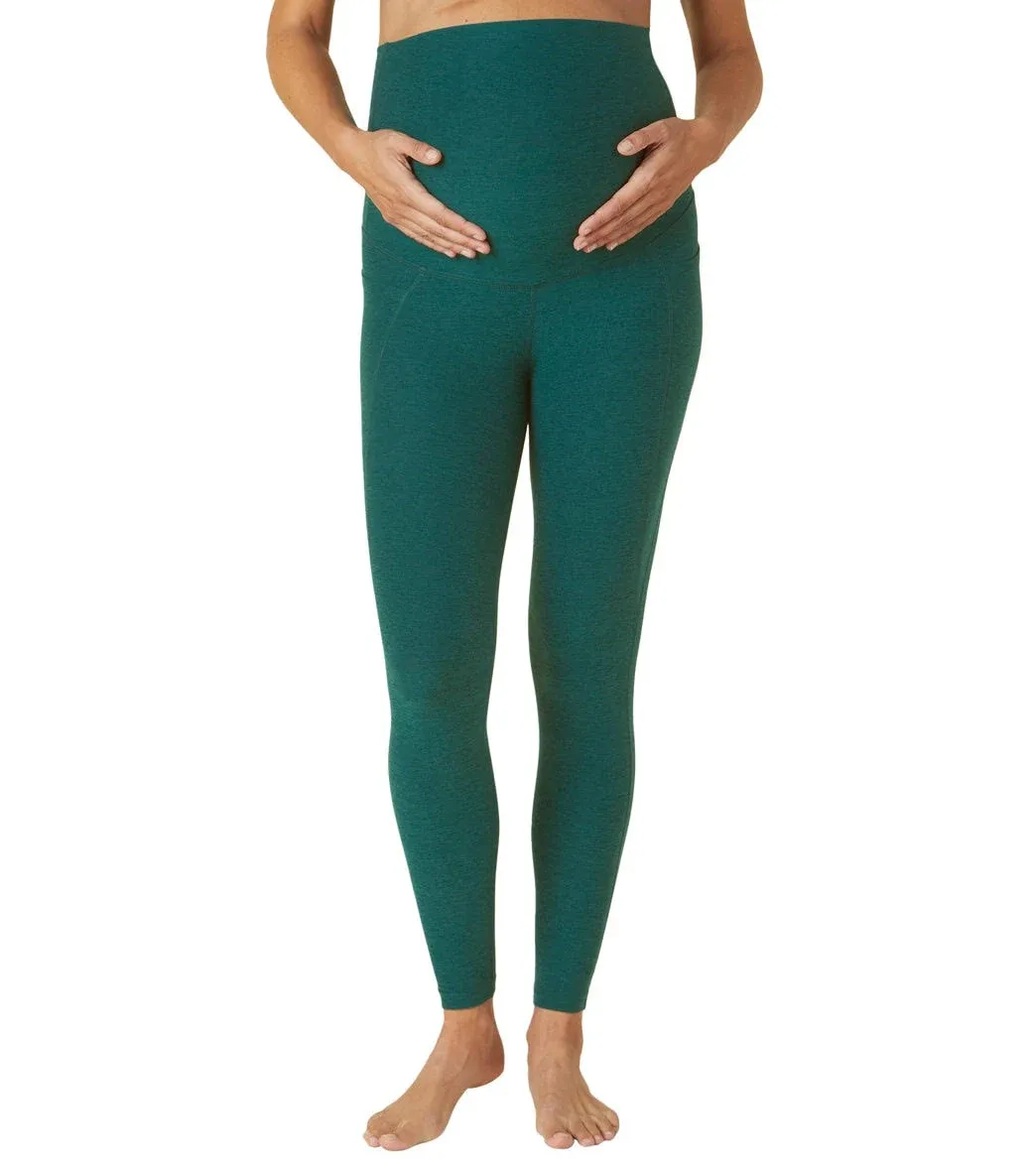 Beyond Yoga Maternity Spacedye Out of Pocket High-Waisted Midi Leggings