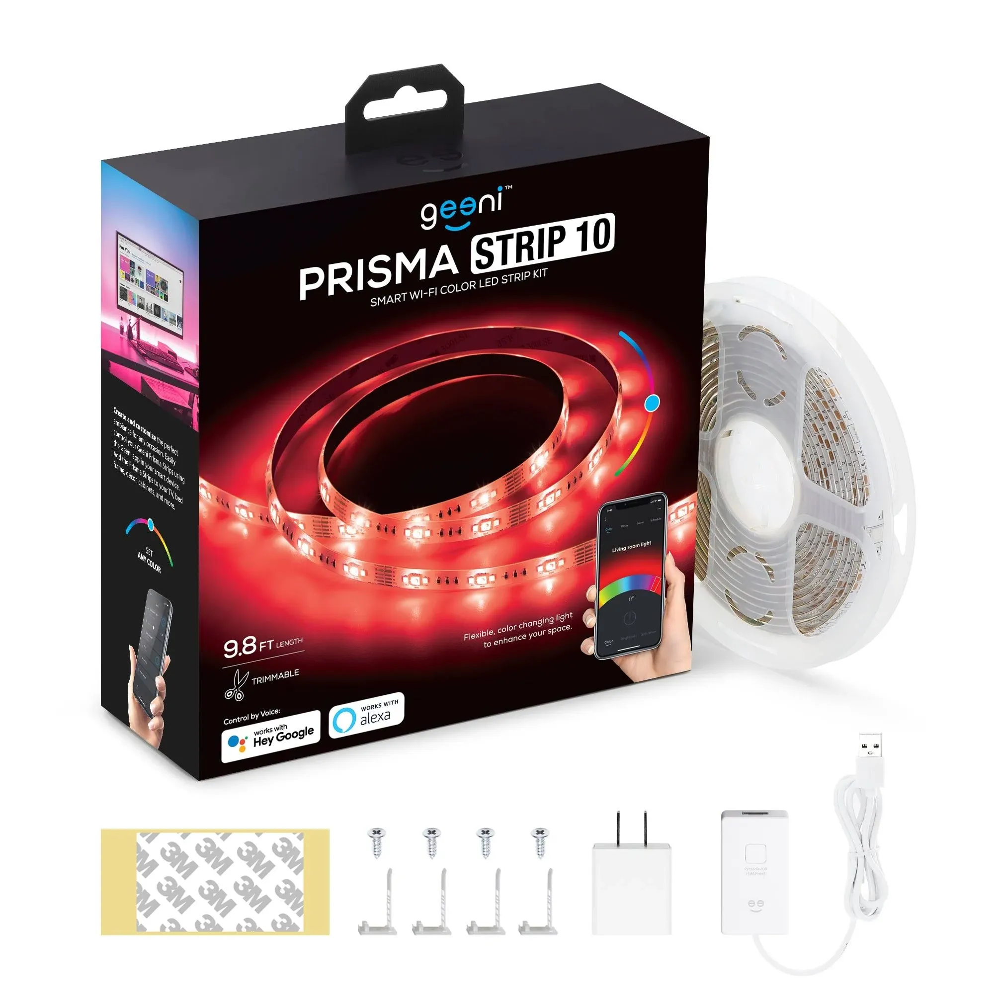 Geeni - Prisma Smart LED Strip Lights - White