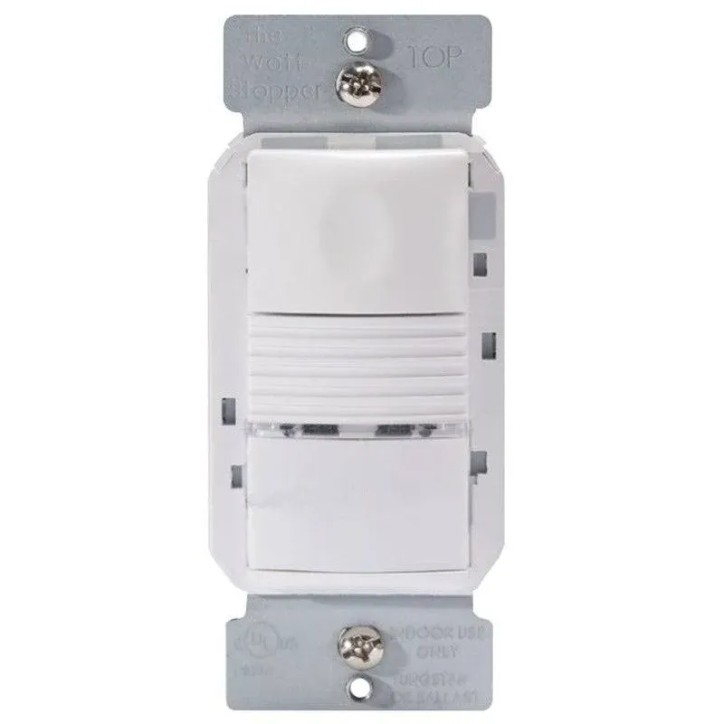 Wattstopper PW-301-W PIR Wall Switch Occupancy Sensor, 120/277V, White