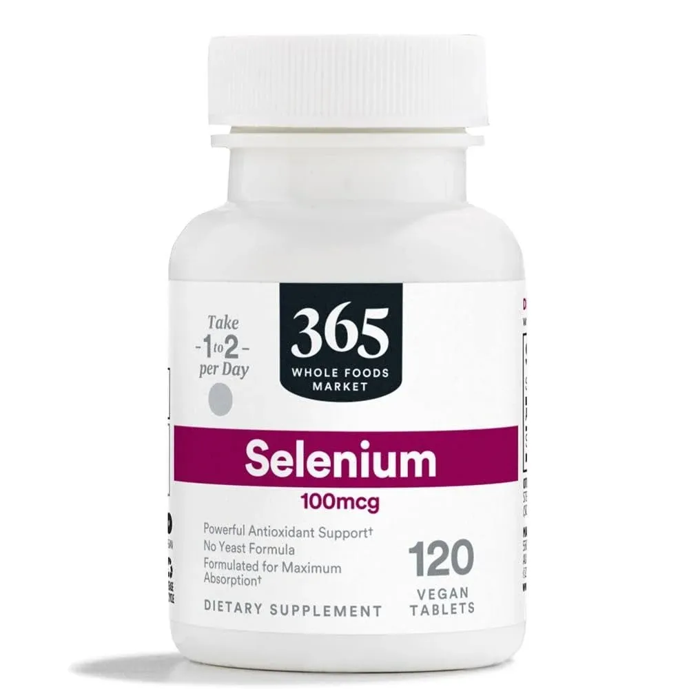 365 by Whole Foods Market, Selenium 100mcg, 120 Tablets