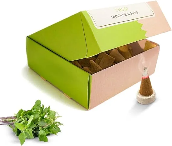 Nirmalaya Tulsi Incense Cones