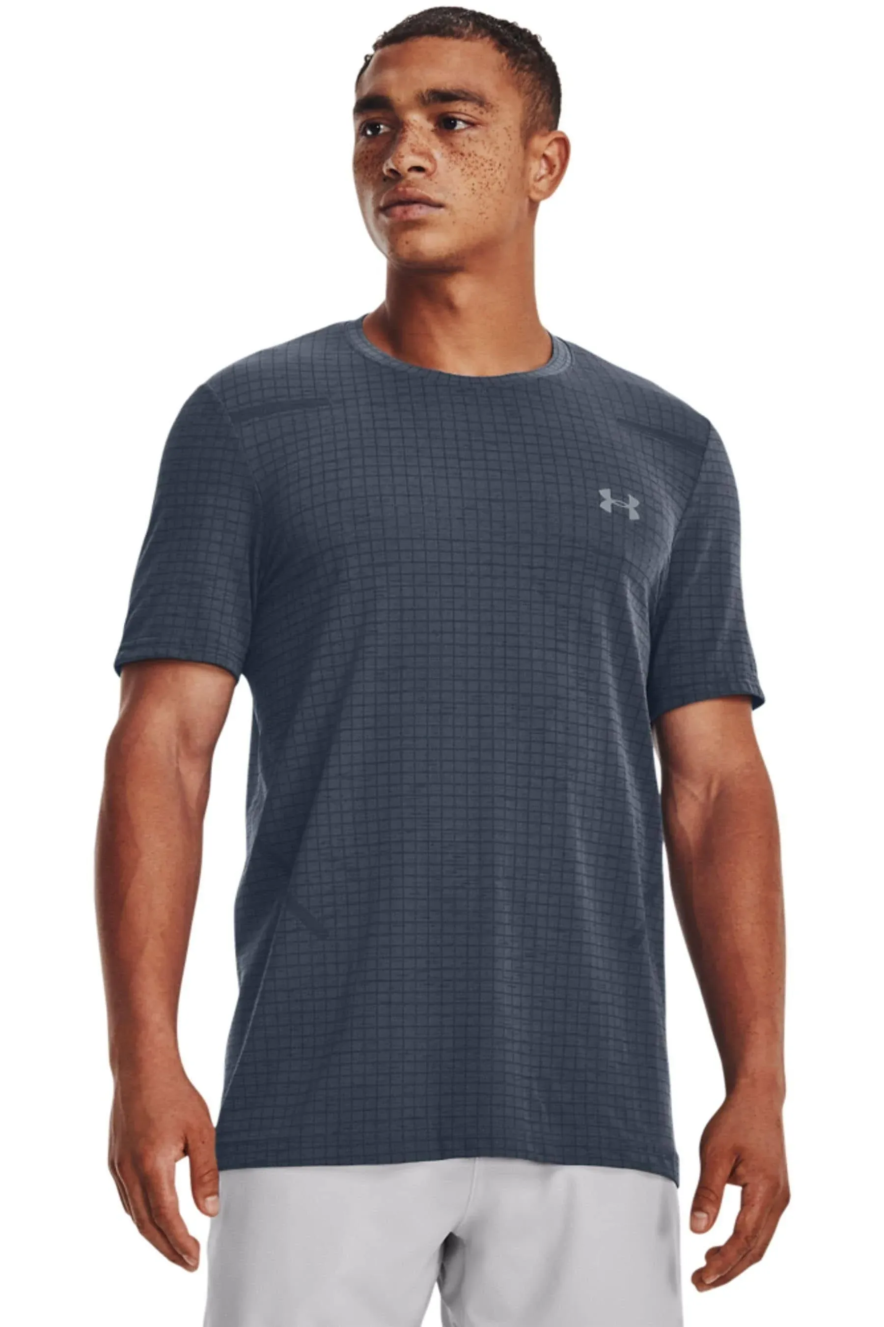 Under Armour Mens UA Seamless Grid Short Sleeve - Engineered Mesh Ventilation 3XL