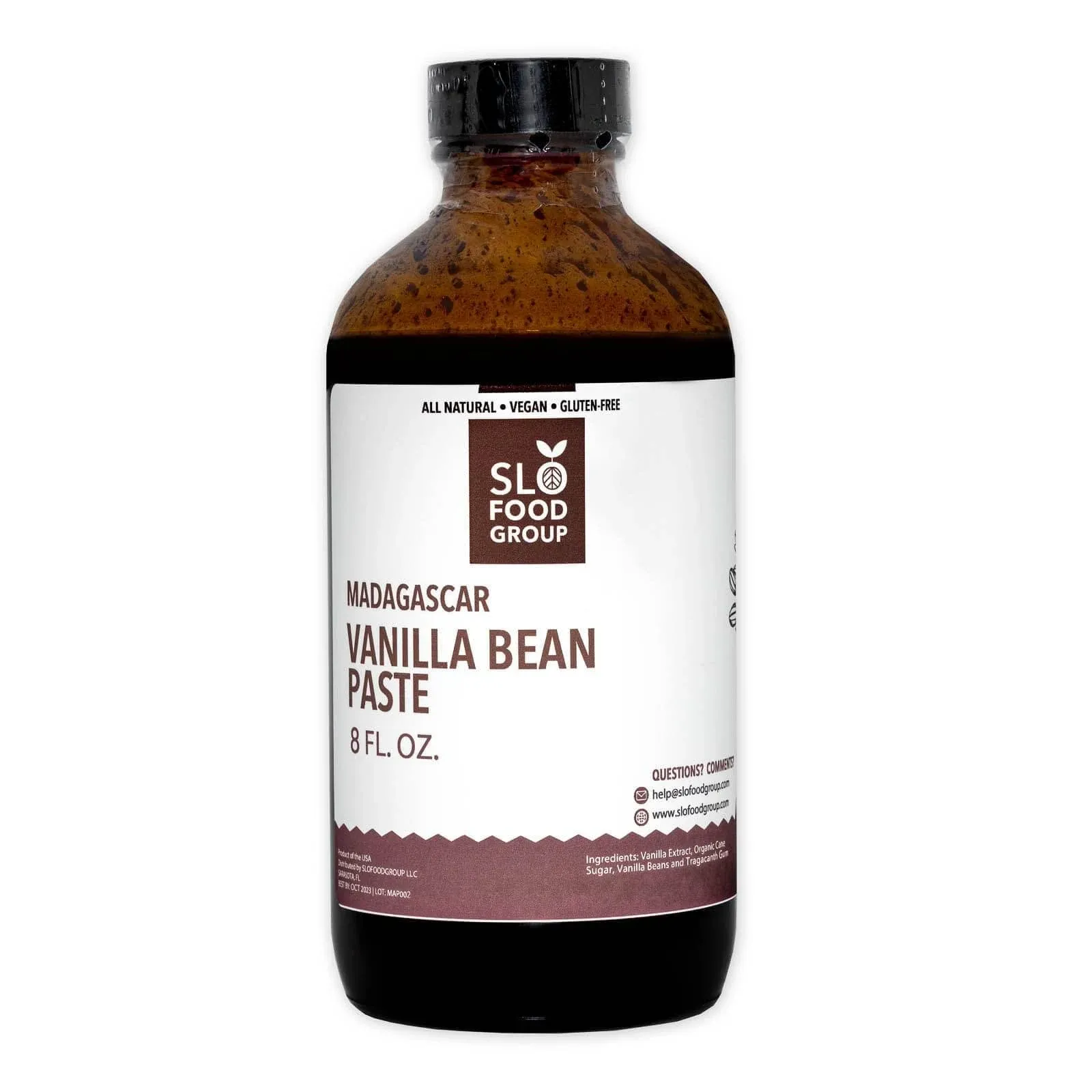 Slofoodgroup Madagascar Pure Bourbon Vanilla Paste - 2 fl. oz.