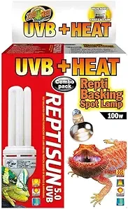 Zoo Med UVB + Heat Repti Basking Spot Lamp 100Watt