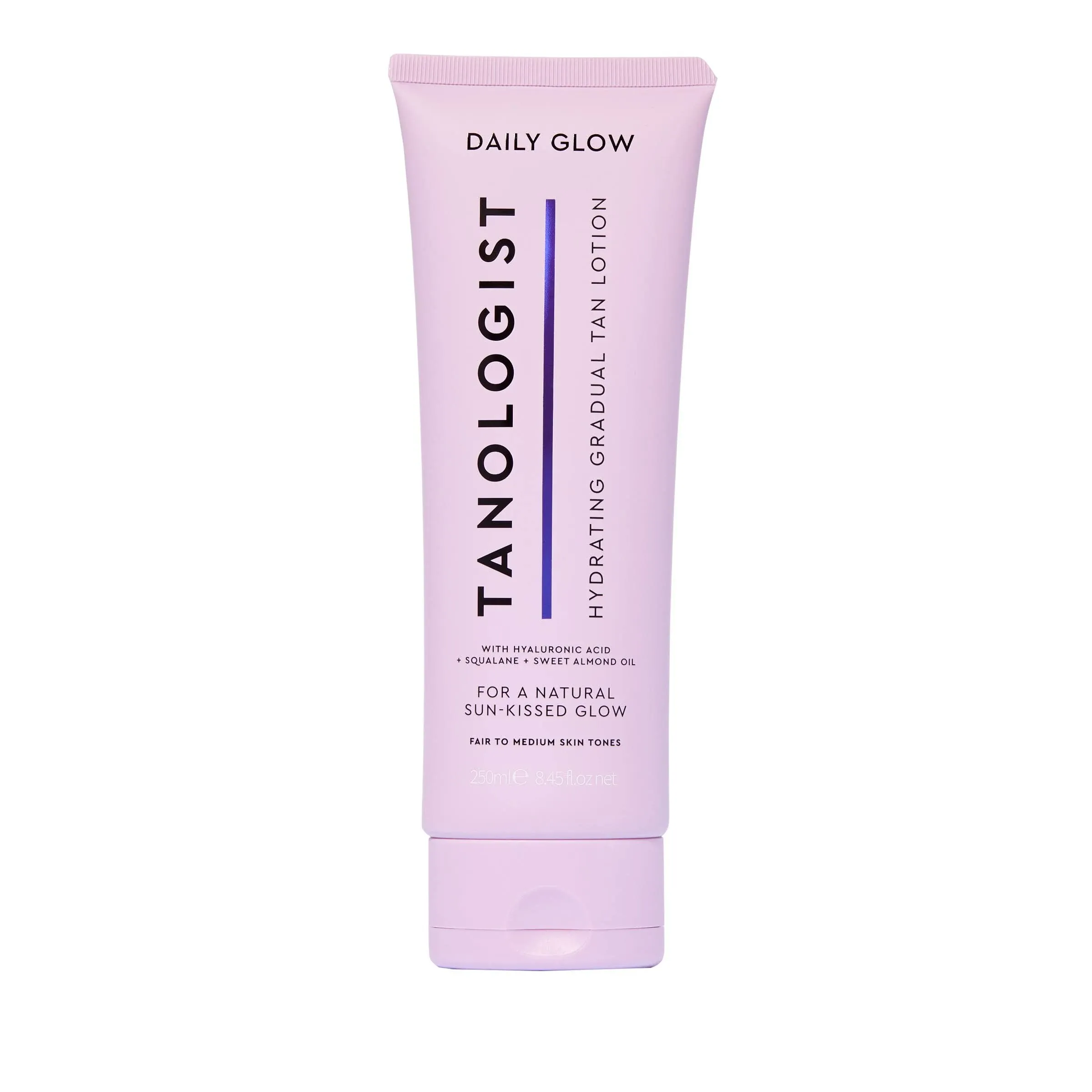 Tanologist Hydrating Daily Glow - Fair/Medium - Hydrating Gradual Tan Lotion - Natural, Sun Kissed Glow - Daily Tanning Lotion with Hyaluronic Acid & Squalane - 8.45 fl ozTanologist Hydrating Daily Glow - Fair/Medium - Hydrating Gradual Tan Lotion - Natu