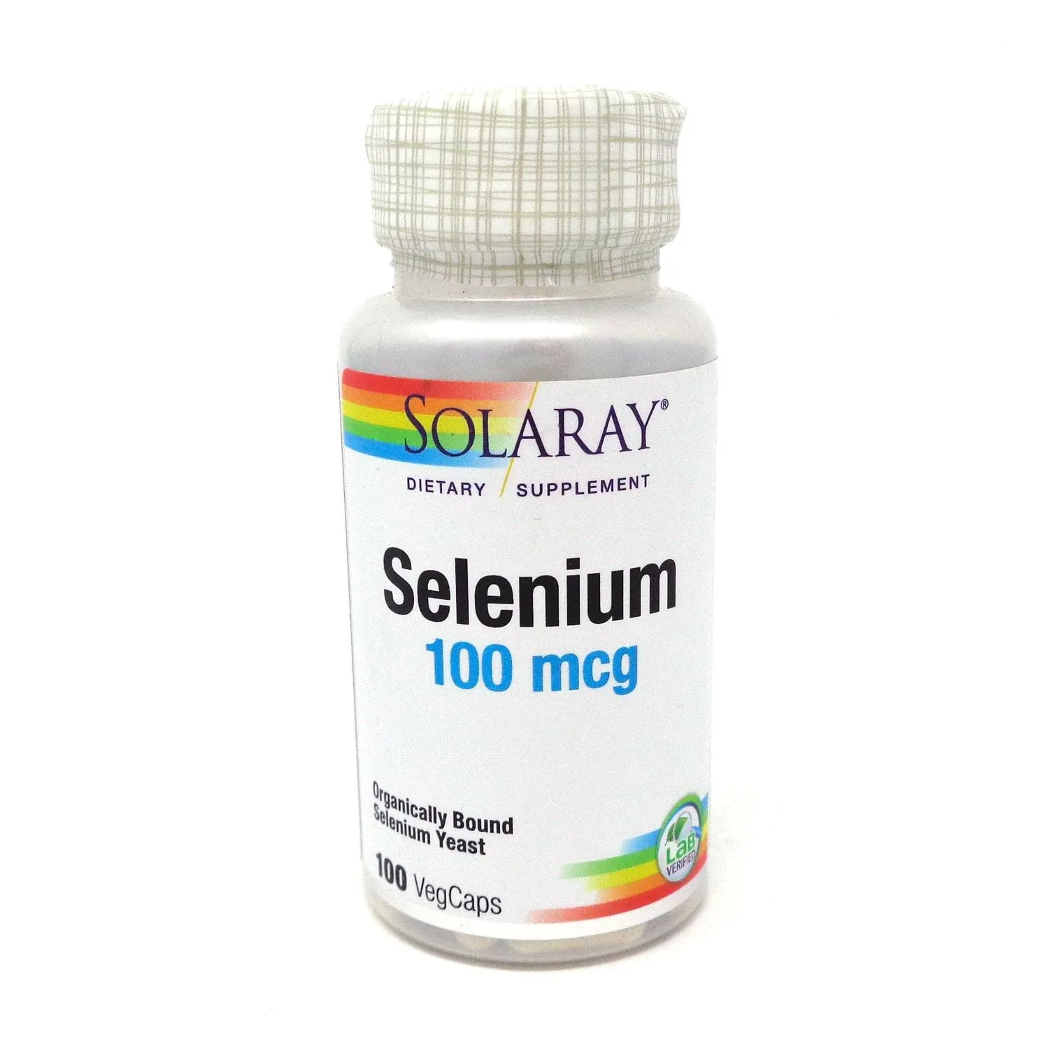 Selenium 100 mcg - Solaray - 100 Capsules