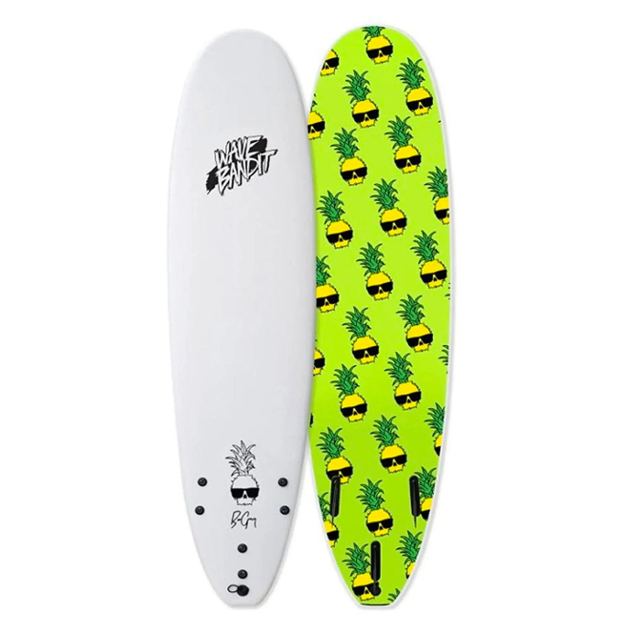 Wave Bandit Ben Gravy Pro EZ Rider Surfboard White 7'0