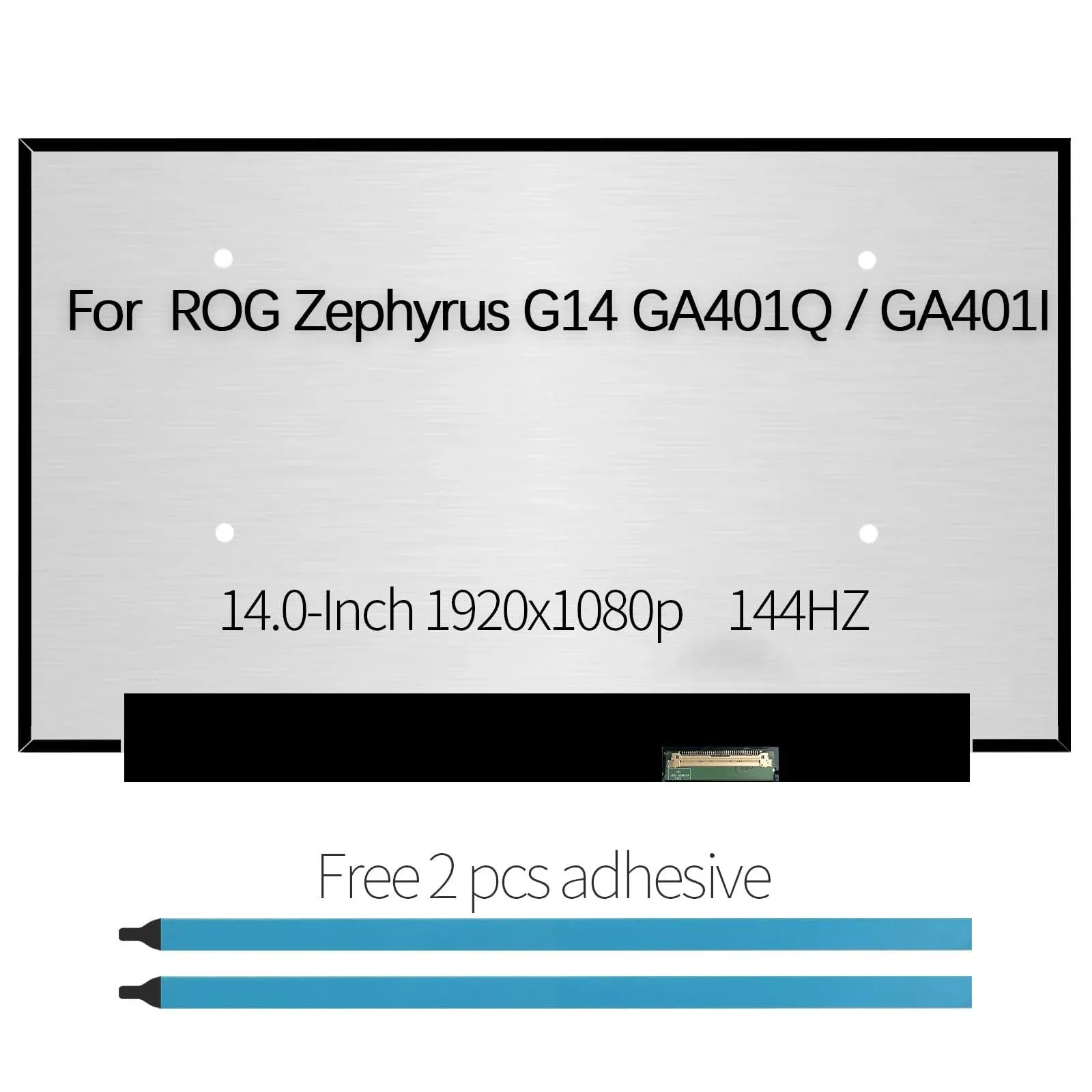 LCD LED Screen Replacement for Asus ROG Zephyrus G14 Ga401q 144Hz 100% sRGB FHD ...