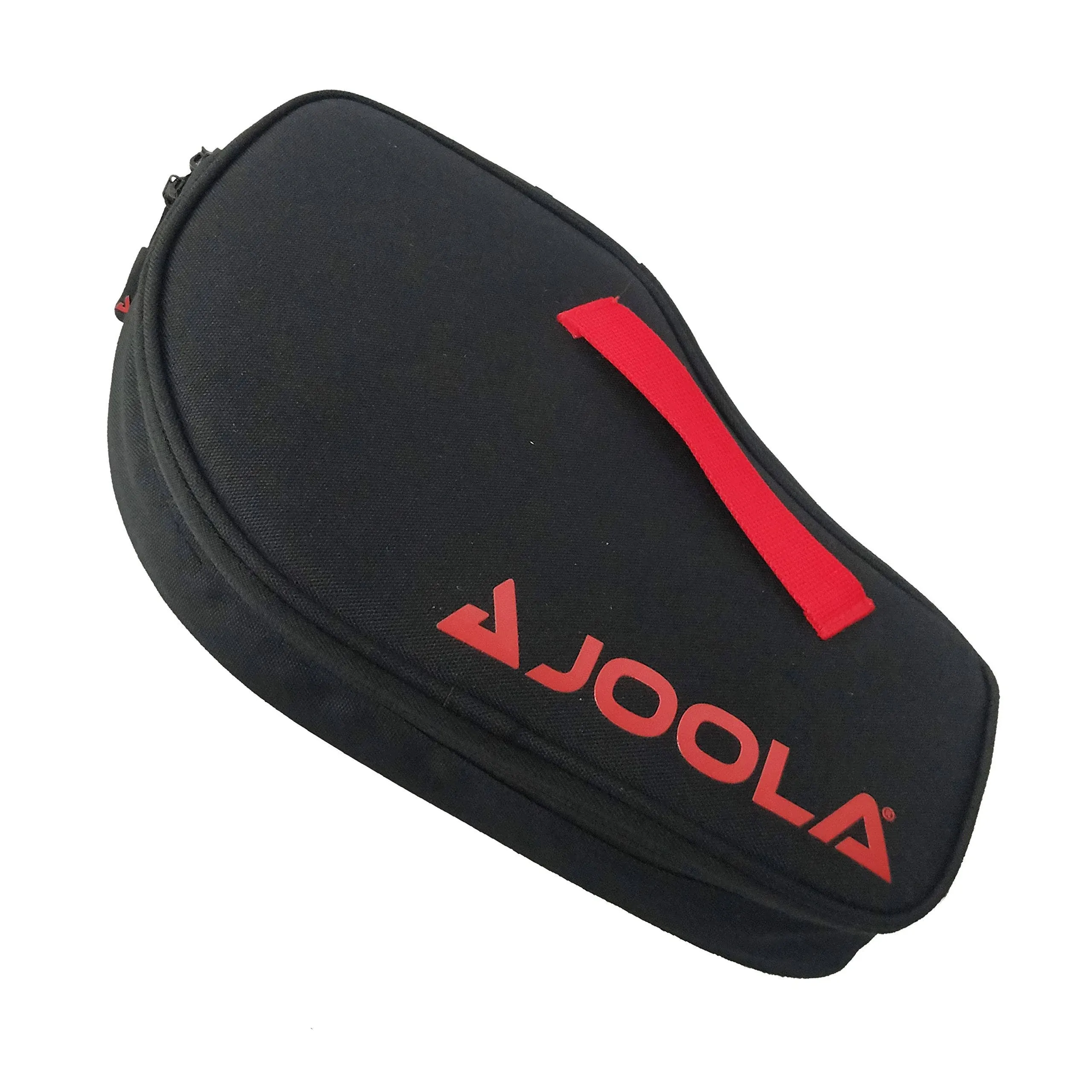 JOOLA Vision Double Padded Ping Pong Paddle Case w/ Storage Compartment for 4 Ping Pong Balls - Table Tennis Case Racket Cover Helps Protect the Table Tennis Rubber and Racket - Table Tennis Organizer