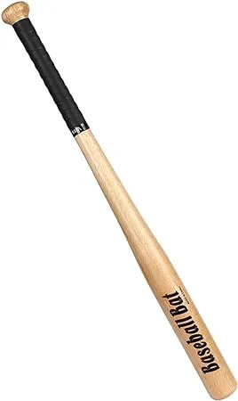 TargetEvo Natural Wood Baseball Bat Outdoor Sports Slugger Wooden Bat Self ...