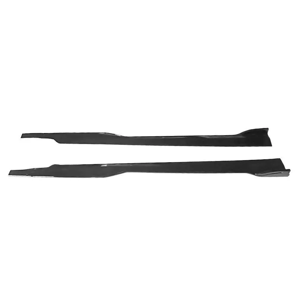 Fits 15-23 Dodge Charger SRT Gloss Black Side Skirts Extension Rocker Panels PP