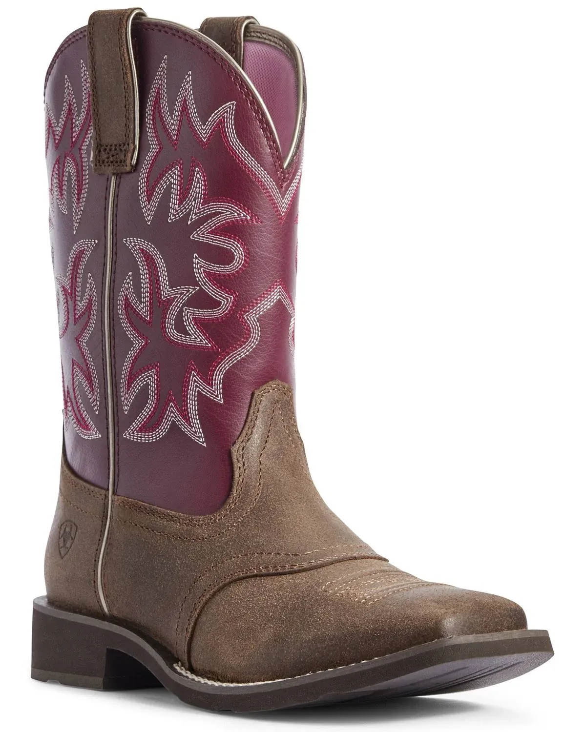 Ariat ~ Women&#039;s Delilah Western Boot - Broad Square Toe - 10031593 ~ Size 10 BM