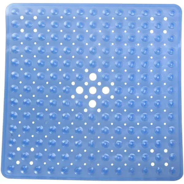 Bath Non-Slip Mat Square Bath Shower Safety Mats PVC Anti-Bacterial Mildew ...