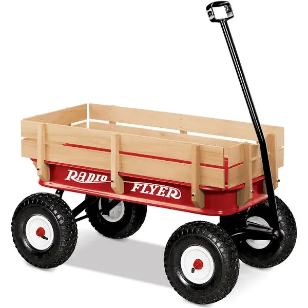 Radio Flyer, 36" All Terrain Wagon, Air Tires, Red