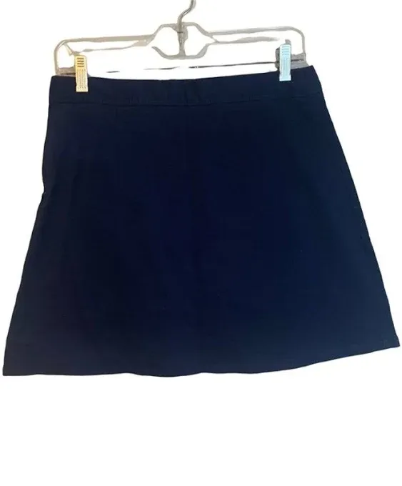 The Children's Place Girls Button Skort Navy 16 - New Kids | Color: Blue | Size: XL