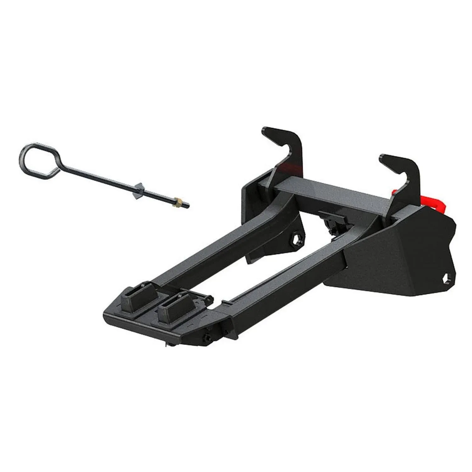 Polaris ATV Glacier Plow Mount for Specific Sportsman 570, Touring 570, X2 570, 450, 450 HO, 6x6, ETX Models and More, Lock & Ride Technology, Attaches Plow Blade to Frame, ATV Implements - 2881424