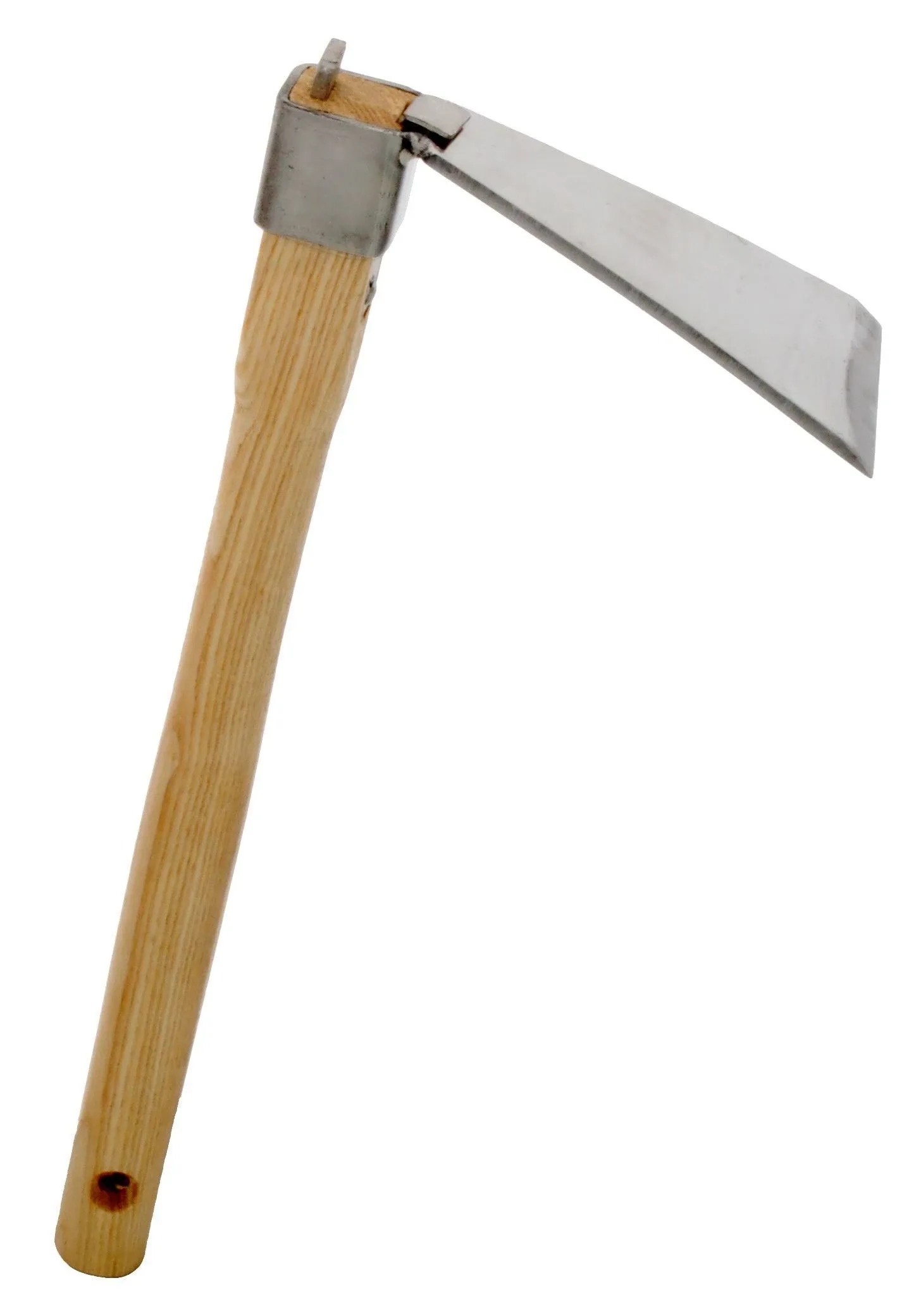 Zenport Stainless Steel Hoe with 6&#034; x 3&#034; Blade Head and 15&#034; Ash Handle